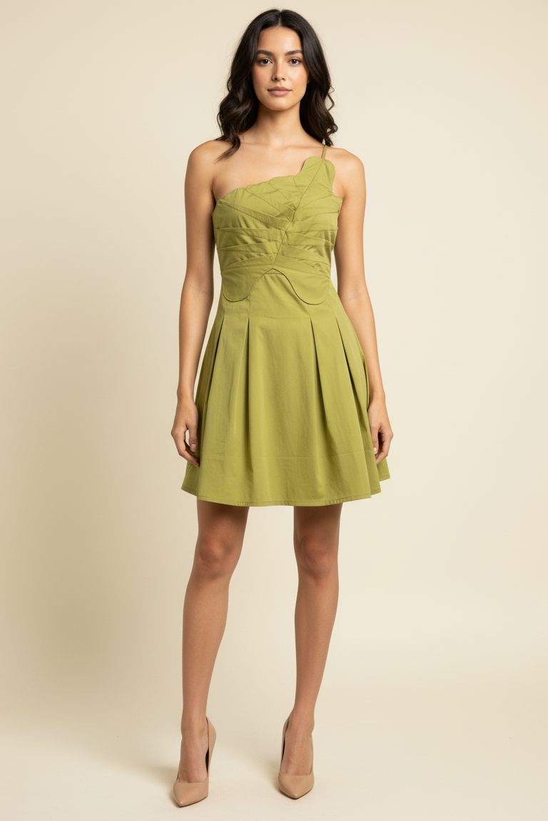 Muse Structured Mini Dress
