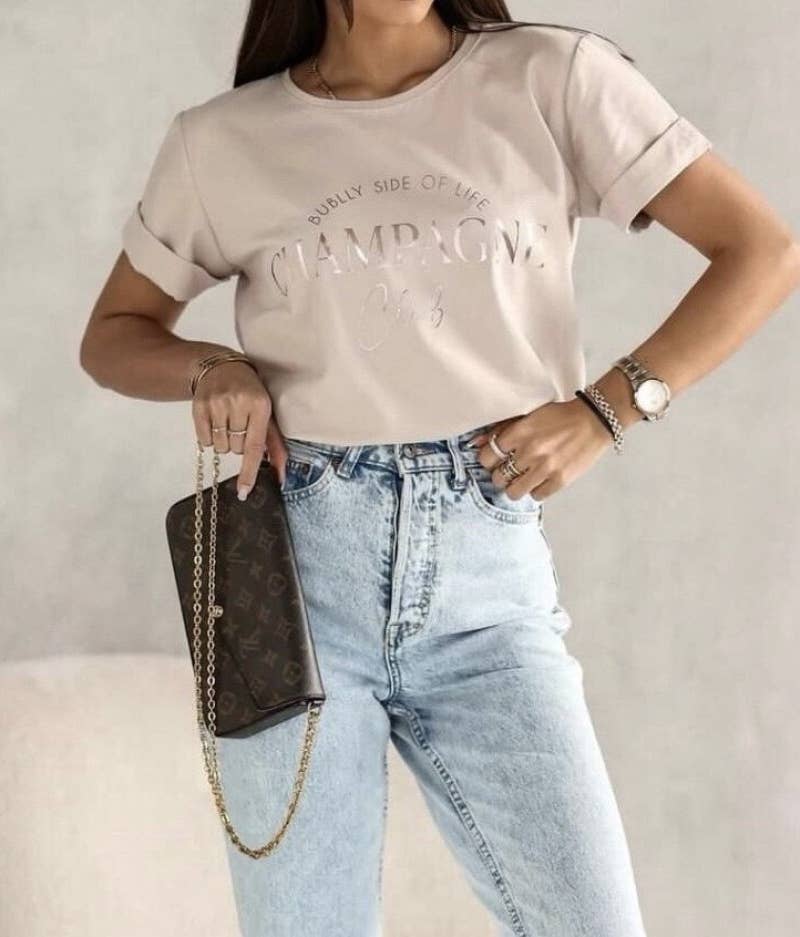 Printed T-Shirt - 9755-5