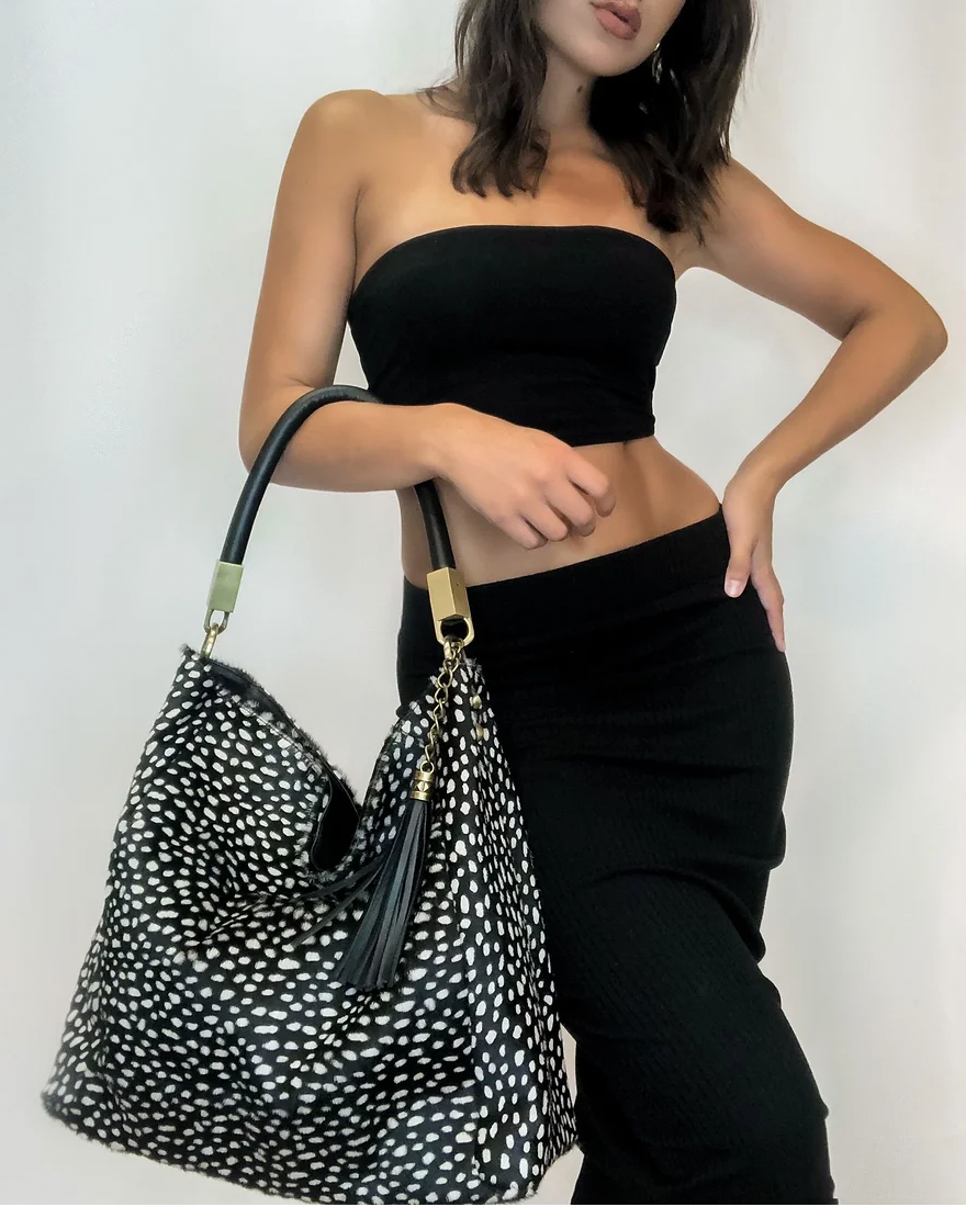 Gloria Large Handbag All Fur