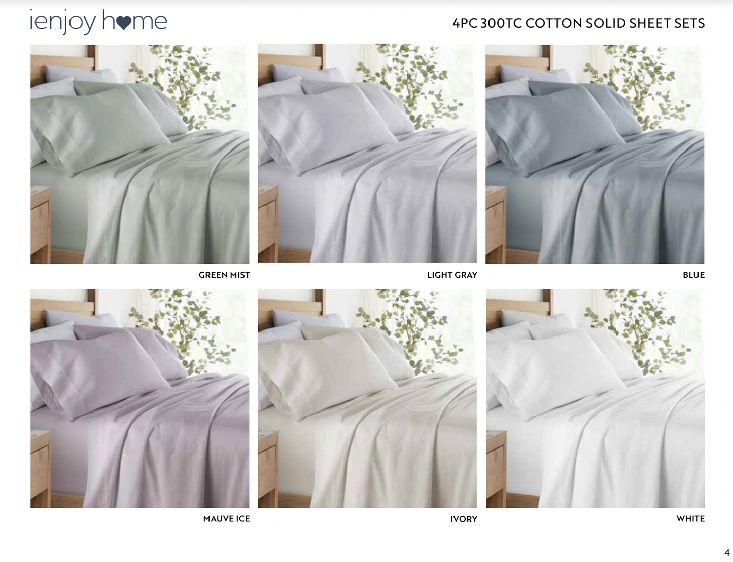 Solid Sheet Sets **New**