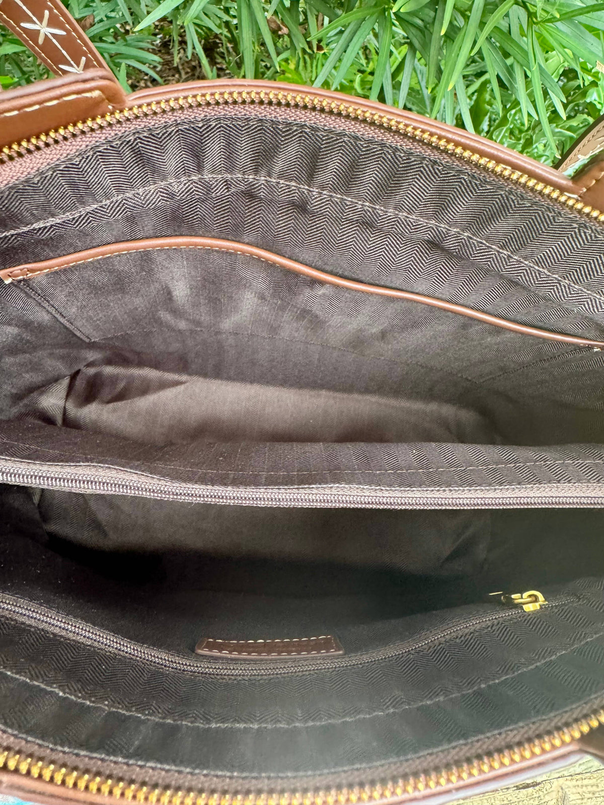 Upcycled LV Leather Tote Wallet Set Shoulder Bag Wristlet