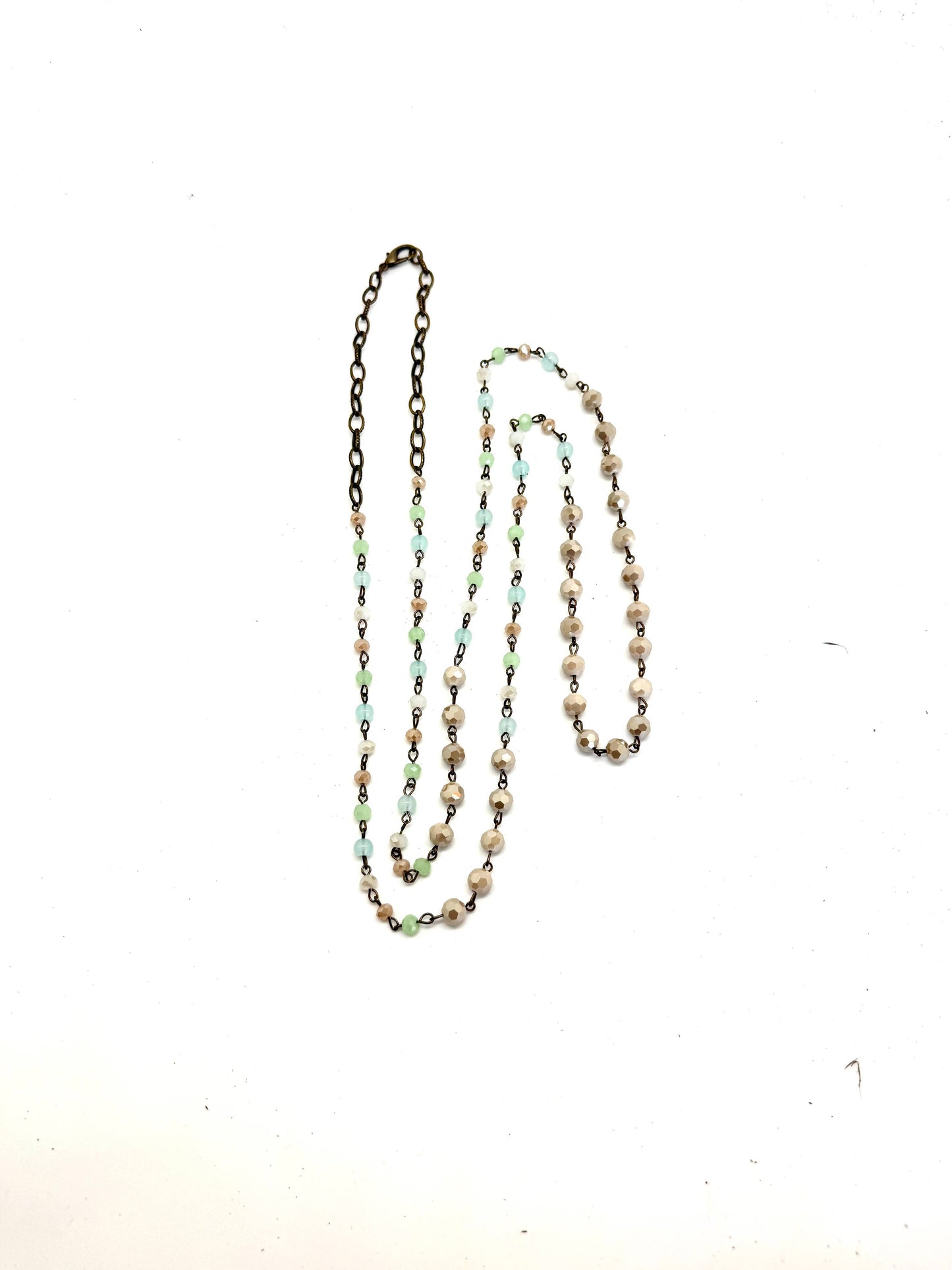 Light Multi Glass(6mm)&ChampagneGlass AntiqGold 48”