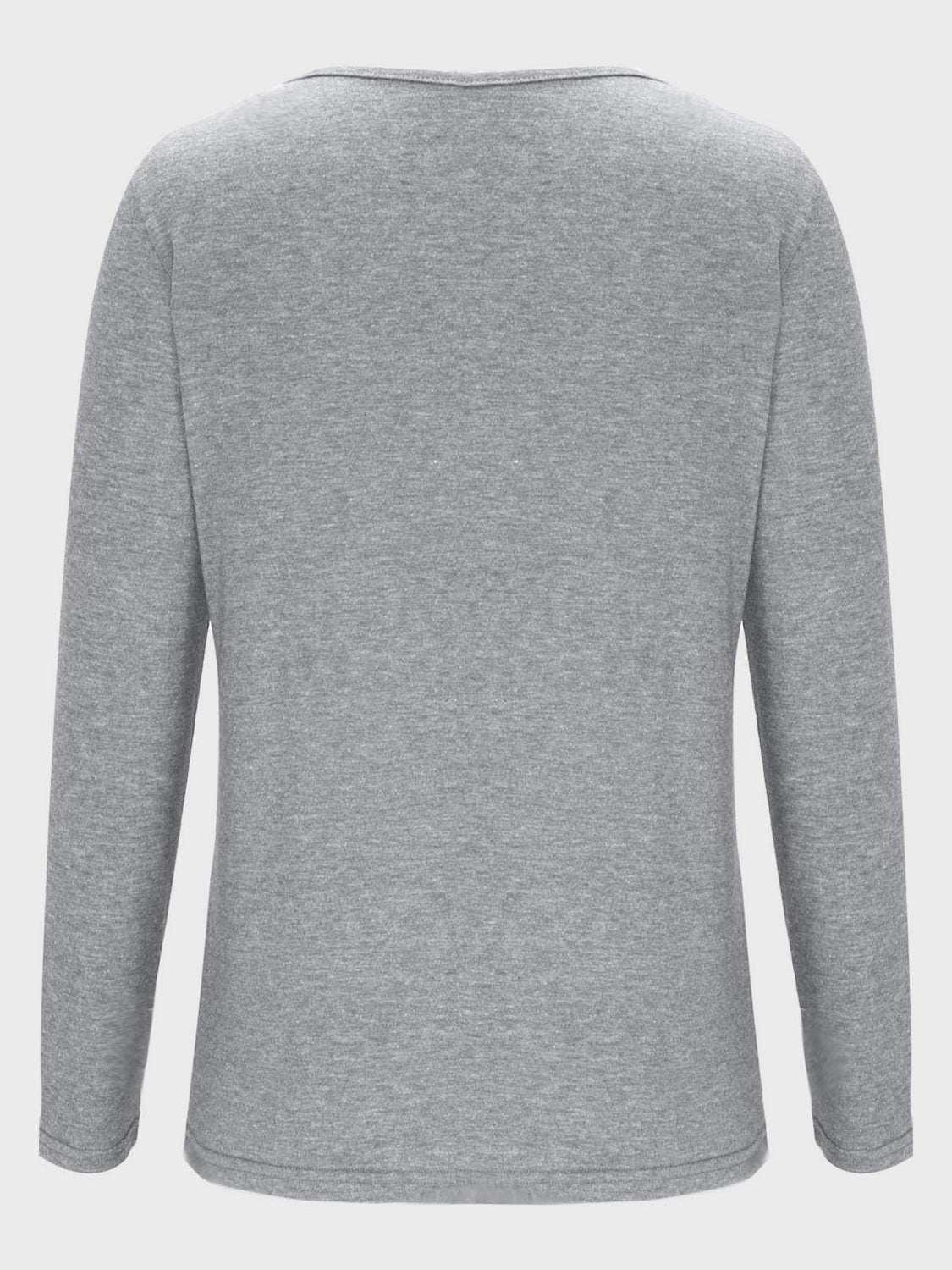 V-Neck Long Sleeve T-Shirt