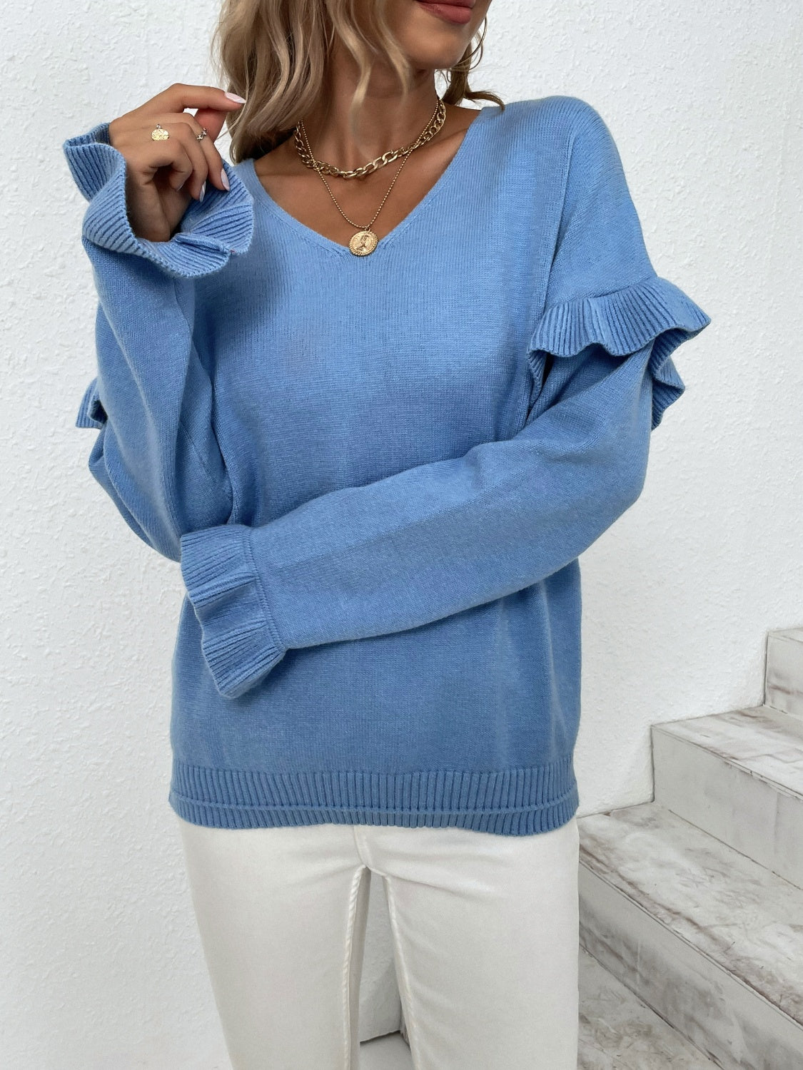 Dropped Shoulder Sweater