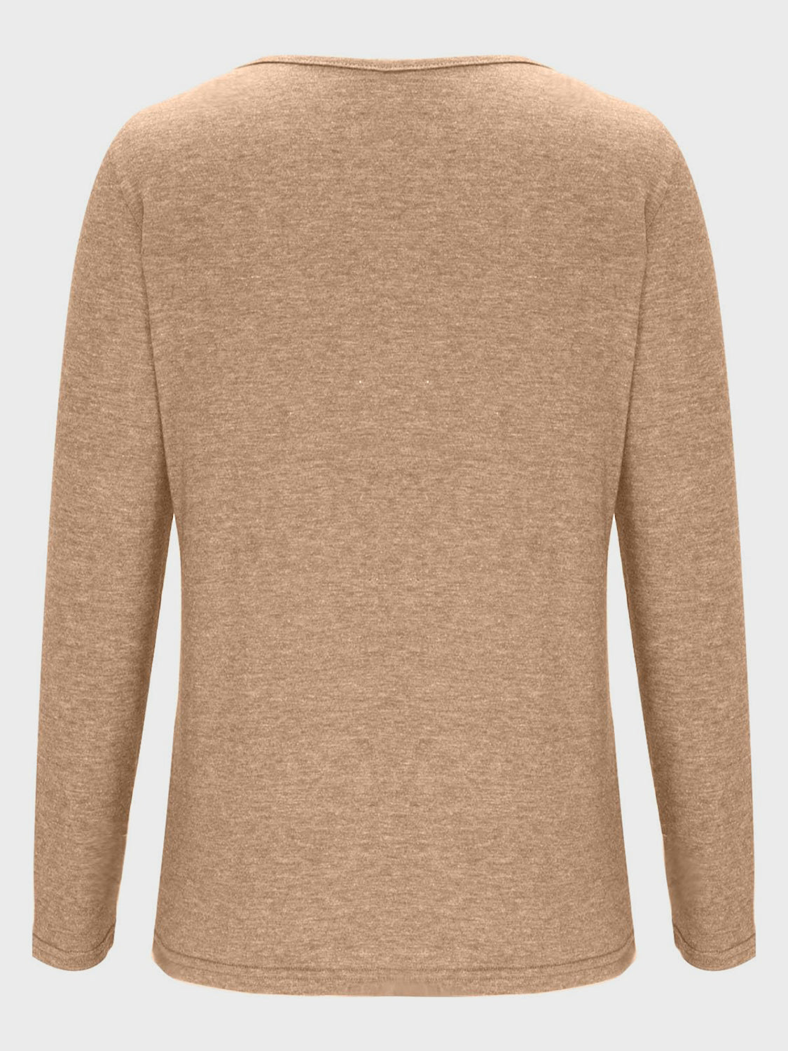 V-Neck Long Sleeve T-Shirt