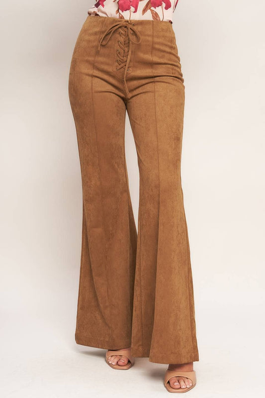 A faux suede pant - IP9051