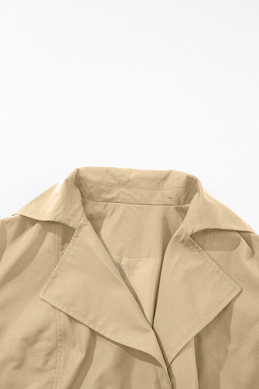 Lapel Collar Pocket Wind Coat