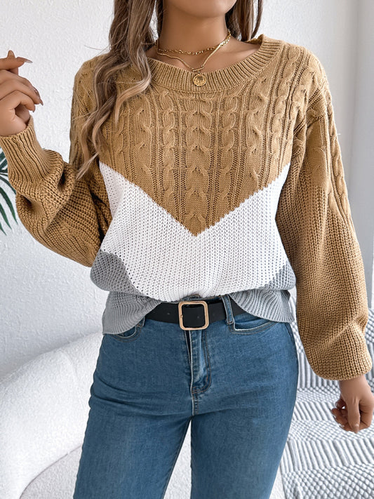 Gold Long Sleeve Sweater