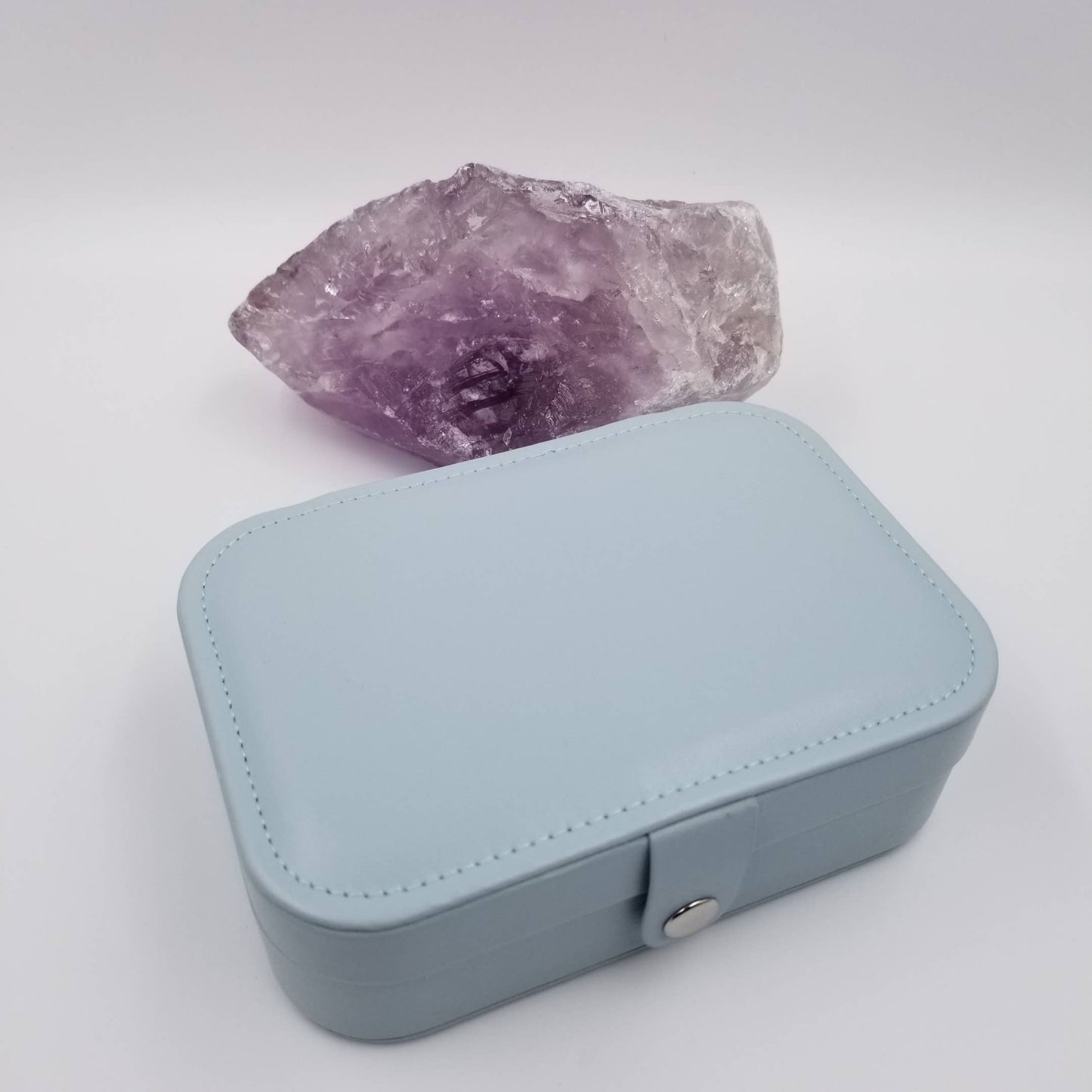 Double-deck Leather Jewelry Box Organizer Box **Customizable**