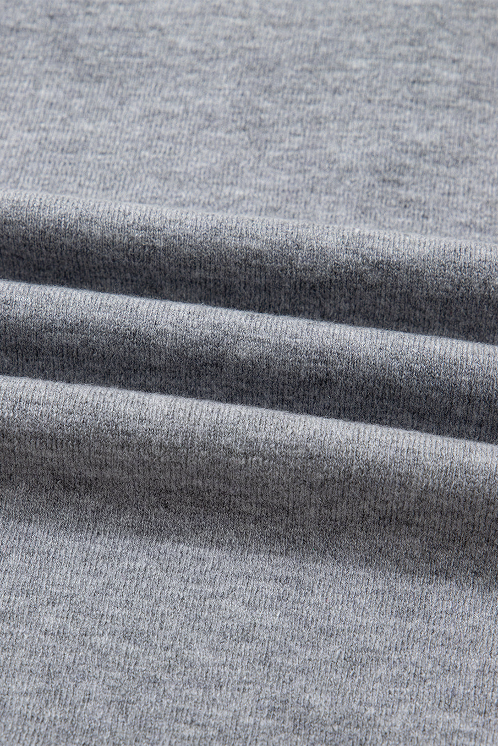 Dark Khaki Contrast Striped Trim V Neck Knit Sweater