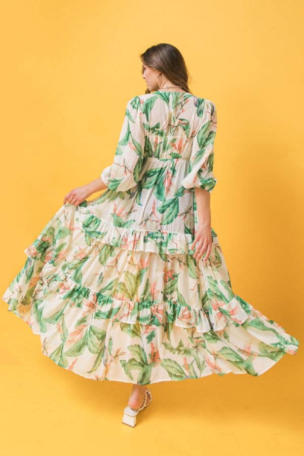 Floral Maxi Duster