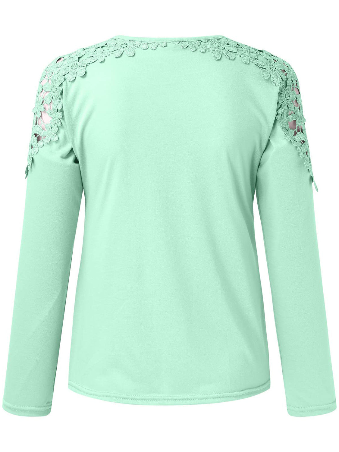 Cutout Round Neck Long Sleeve T-Shirt