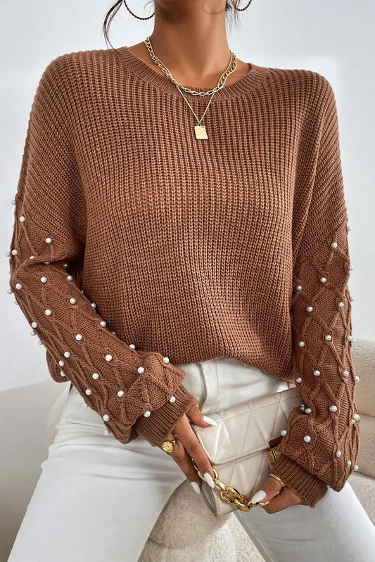 Round Neck Long Sleeve Sweater