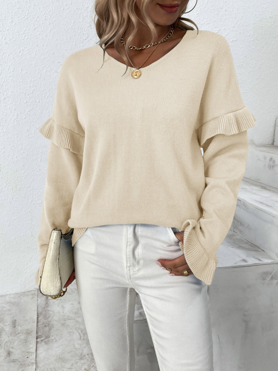 Dropped Shoulder Sweater