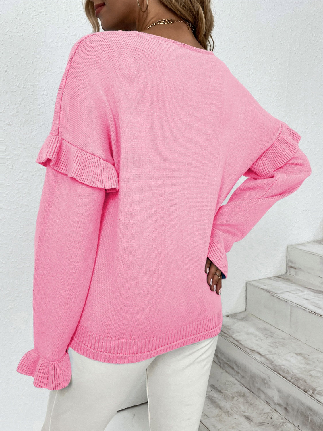 Dropped Shoulder Sweater