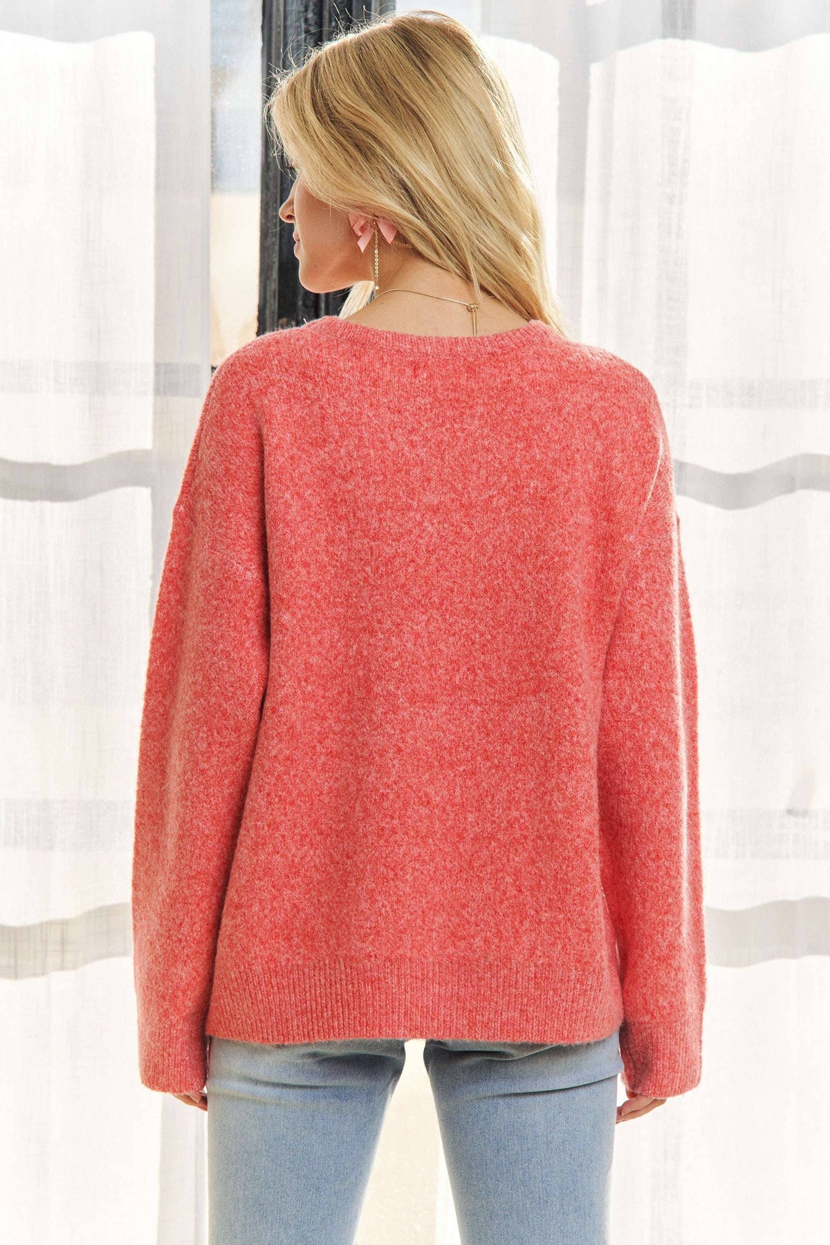 CESW3766-ALPHABET SHAPES LONG SLEEVES SWEATER
