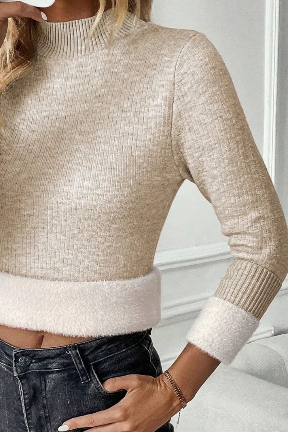 Knit Long Sleeve Sweater