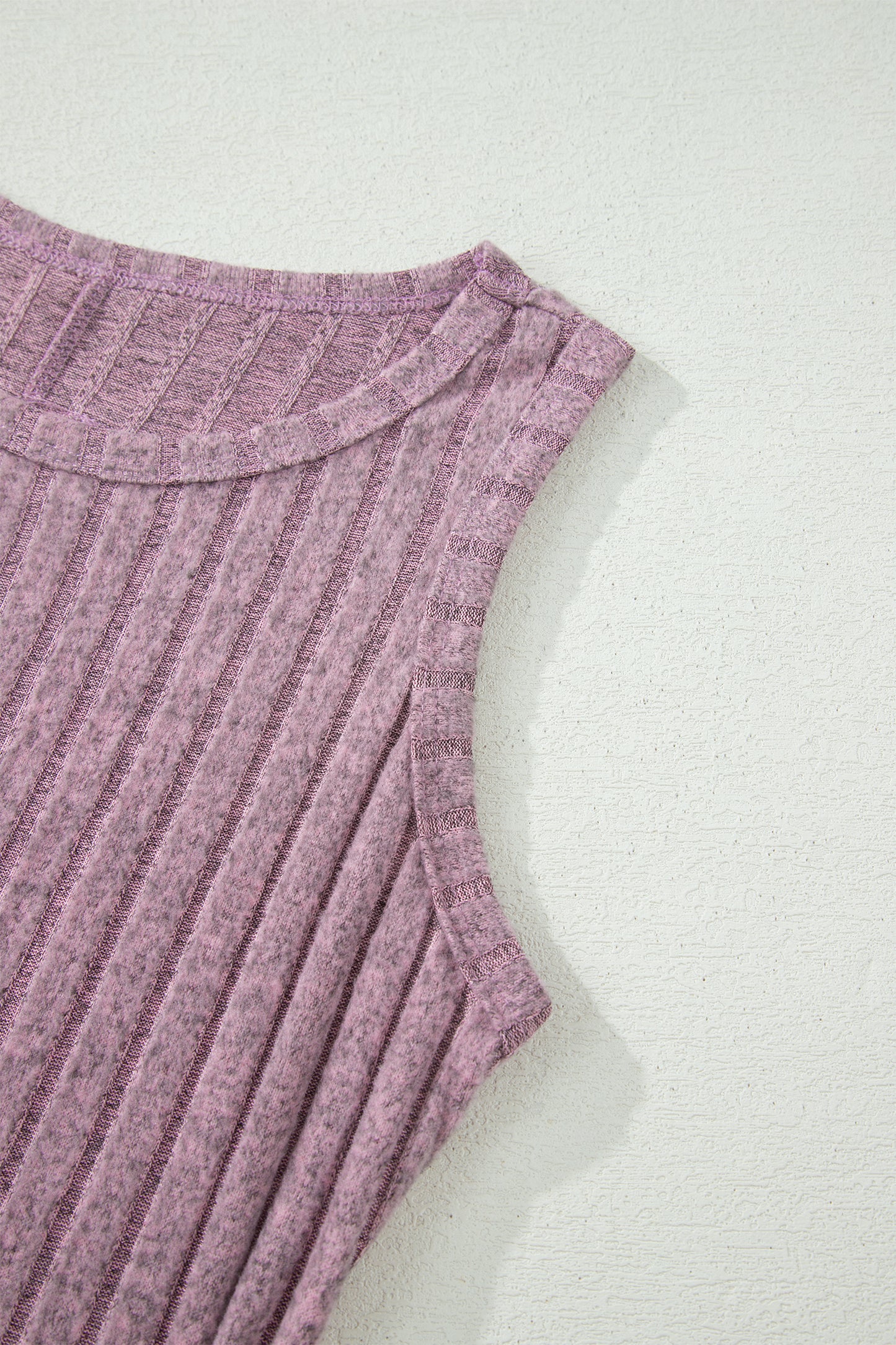Phalaenopsis Slim Ribbed Mineral Wash Tank Top