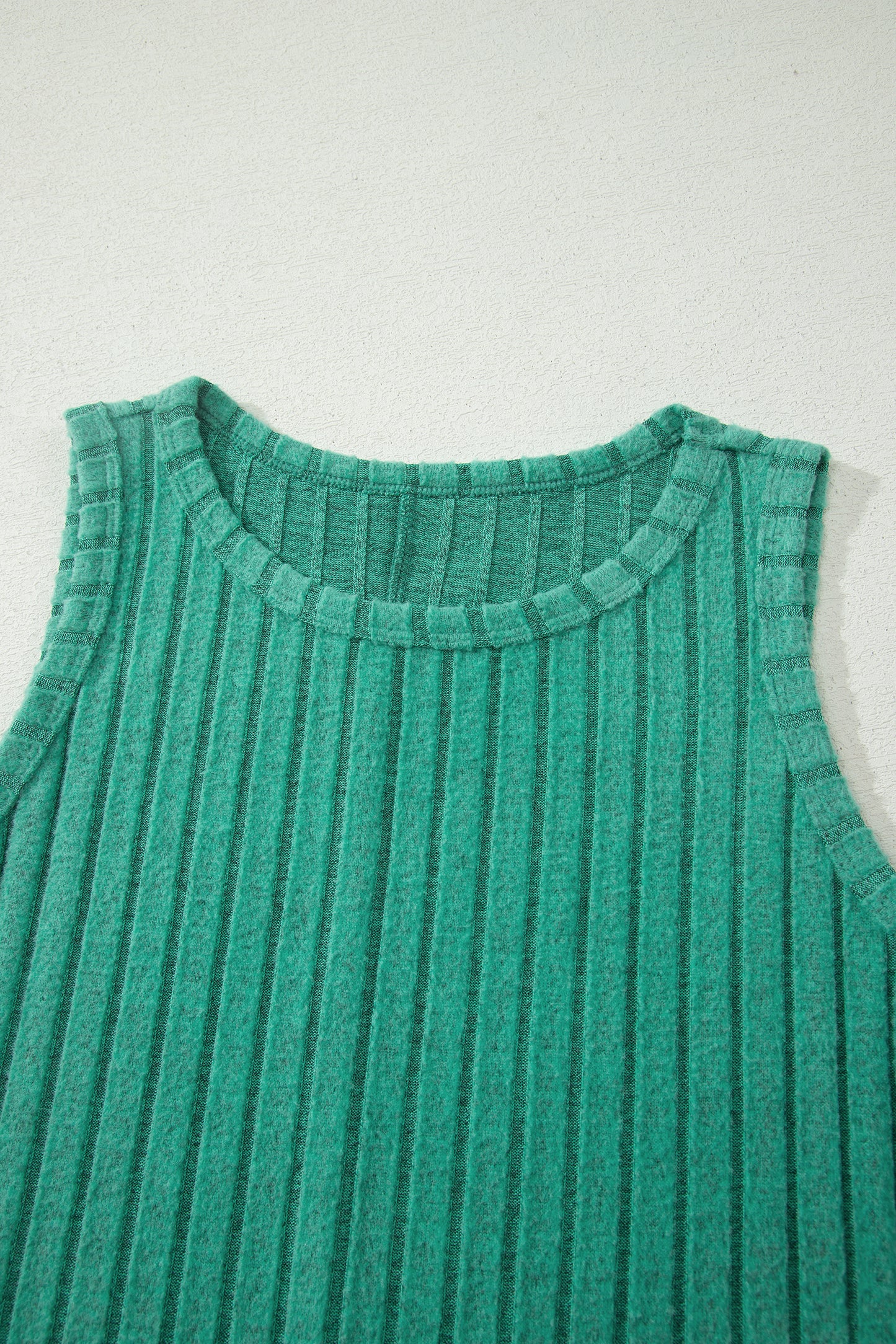 Phalaenopsis Slim Ribbed Mineral Wash Tank Top