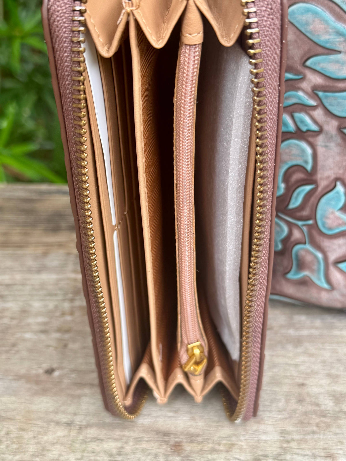 Upcycled LV Leather Tote Wallet Set Shoulder Bag Wristlet