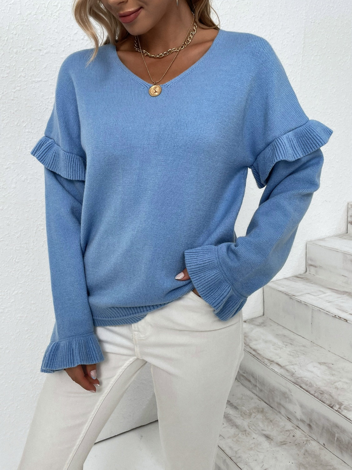 Dropped Shoulder Sweater