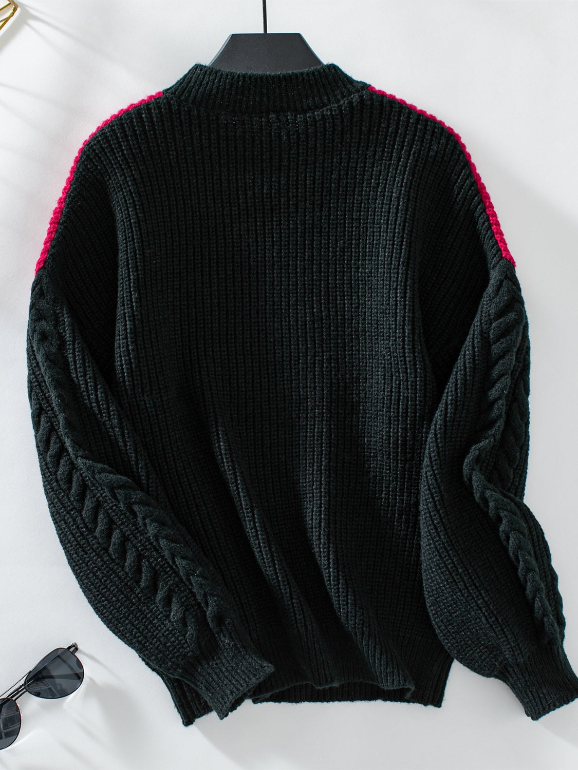 Round Neck Long Sleeve Sweater