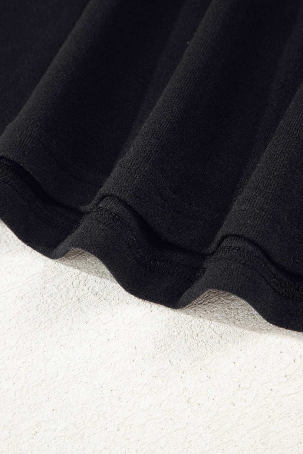 Black Leopard Mesh Patchwork Knit Long Sleeve Top