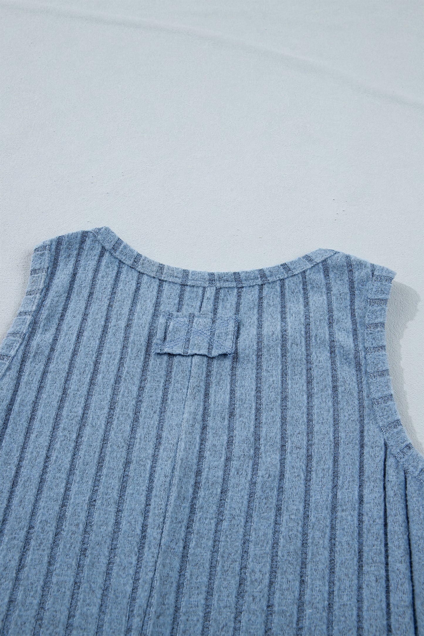Phalaenopsis Slim Ribbed Mineral Wash Tank Top