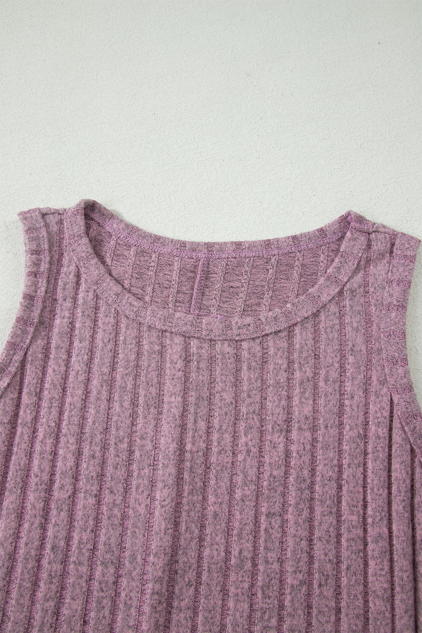 Phalaenopsis Slim Ribbed Mineral Wash Tank Top