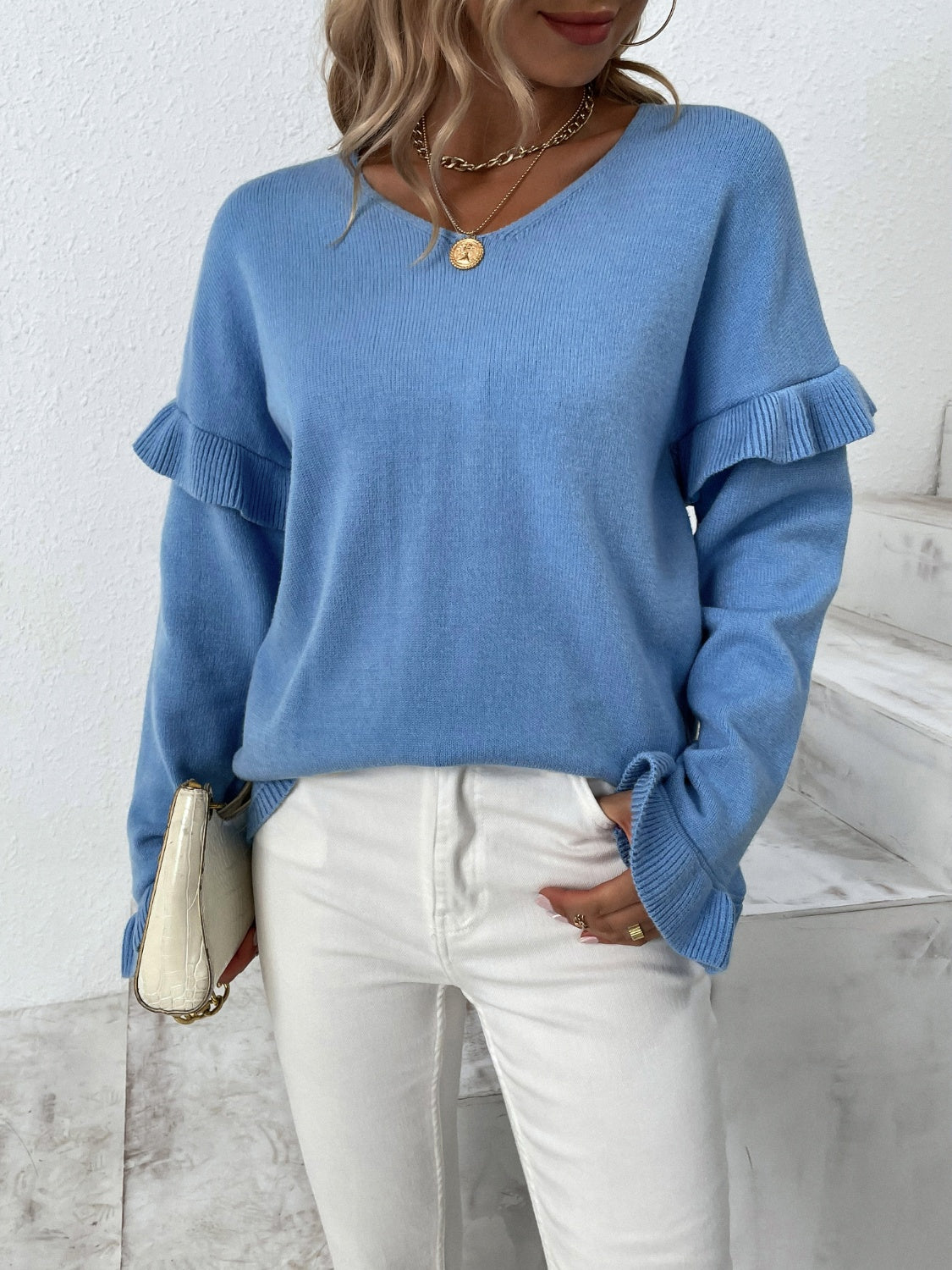 Dropped Shoulder Sweater