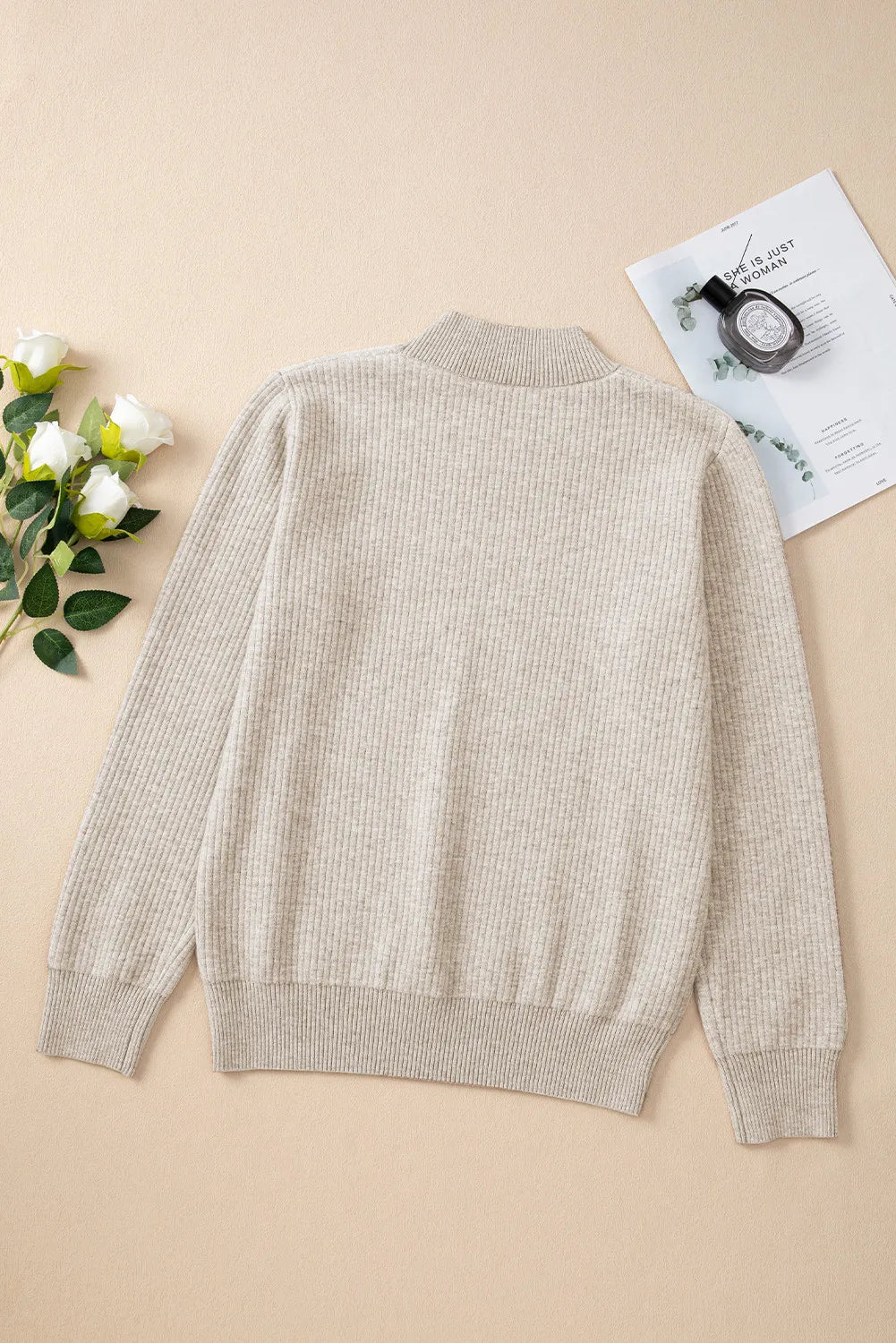 Knit Long Sleeve Sweater