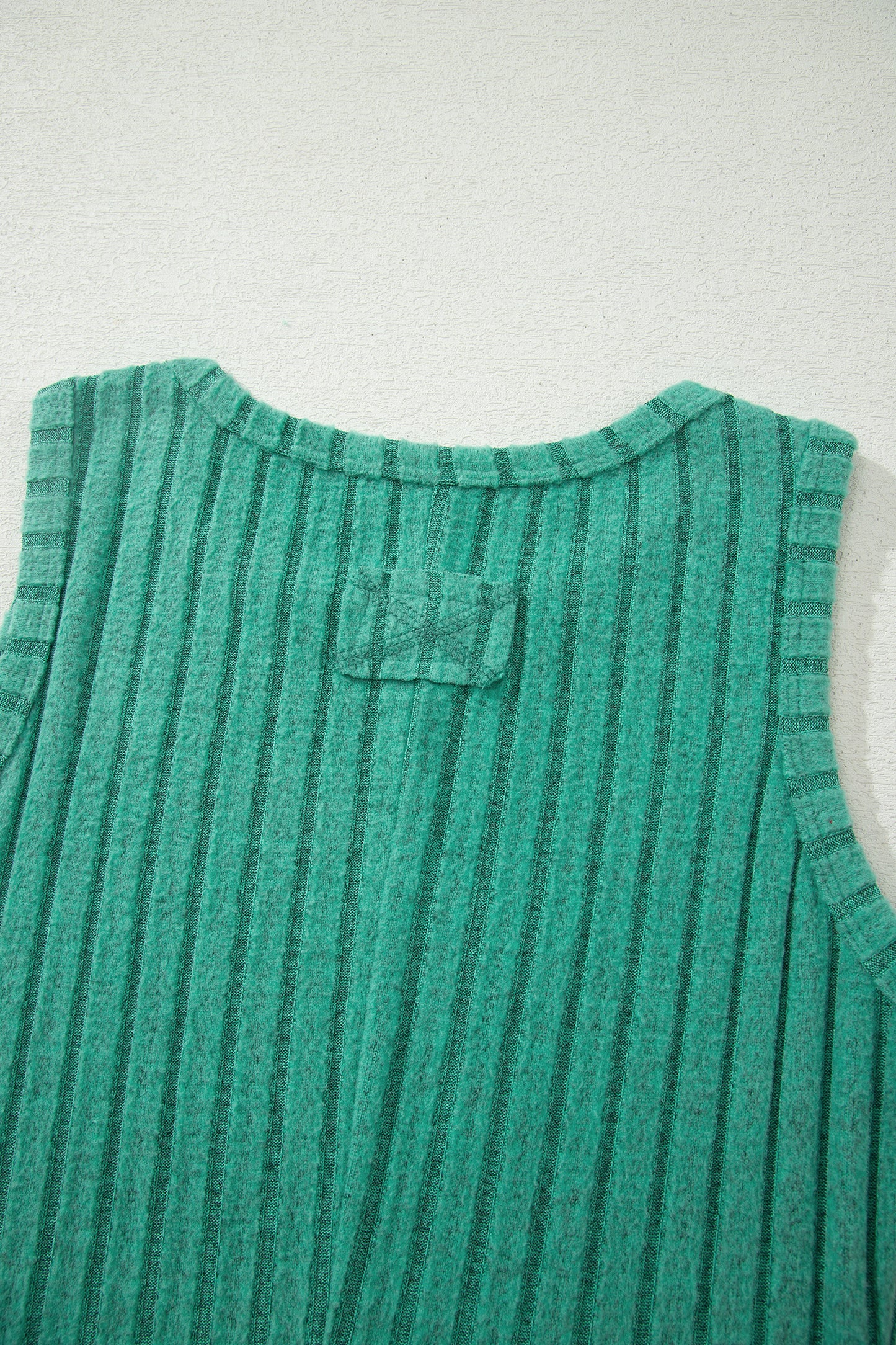 Phalaenopsis Slim Ribbed Mineral Wash Tank Top