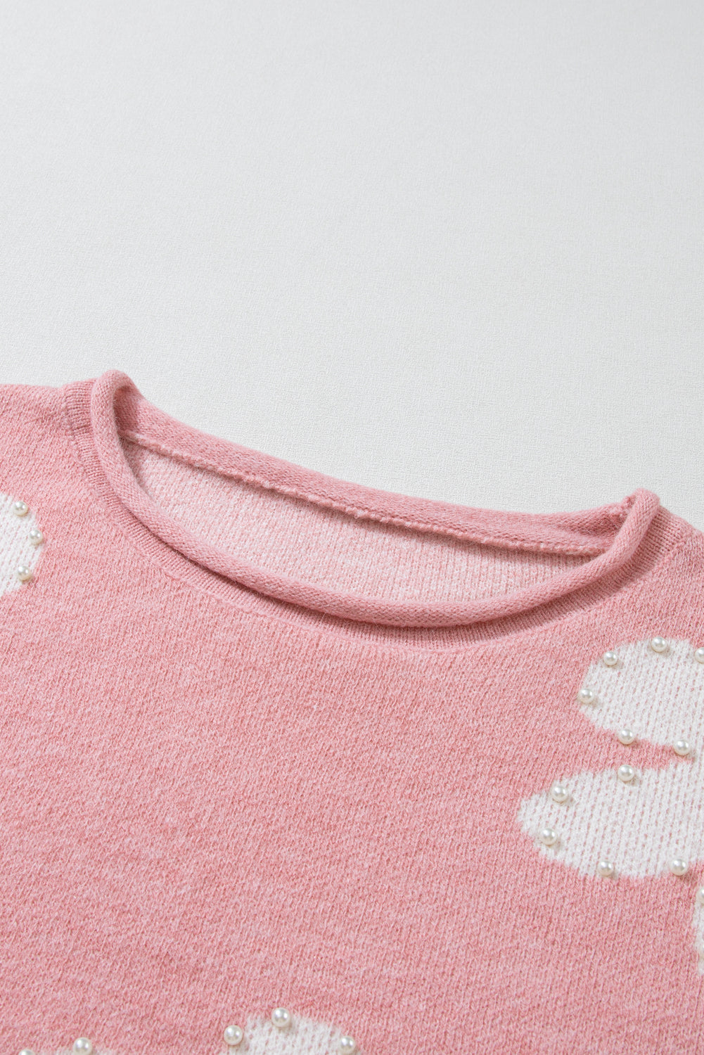 Flower Round Neck Sweater