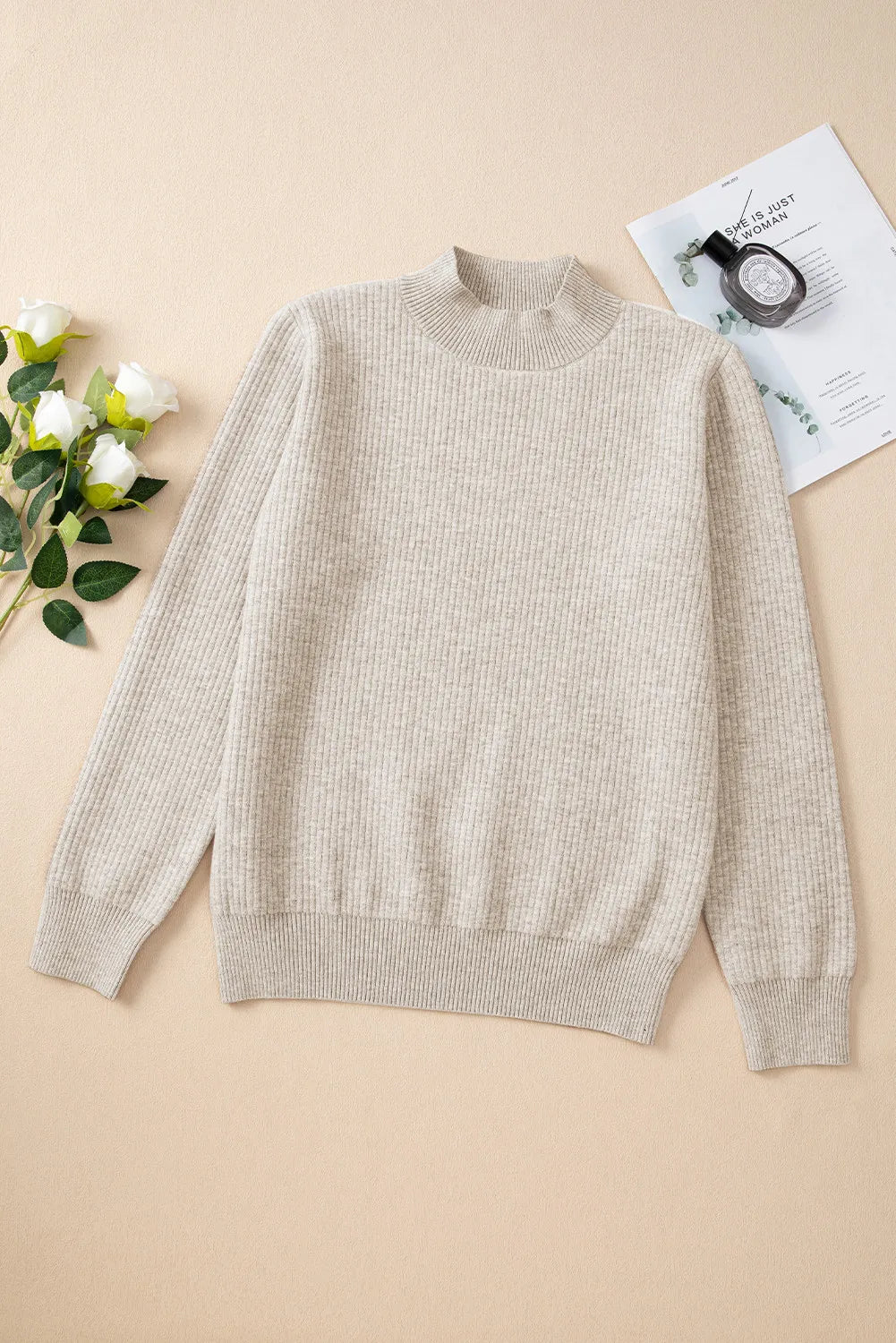 Knit Long Sleeve Sweater