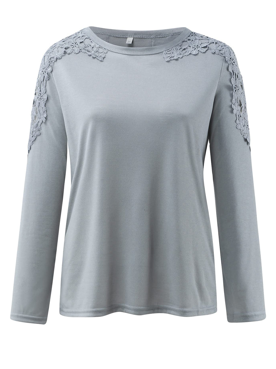 Cutout Round Neck Long Sleeve T-Shirt