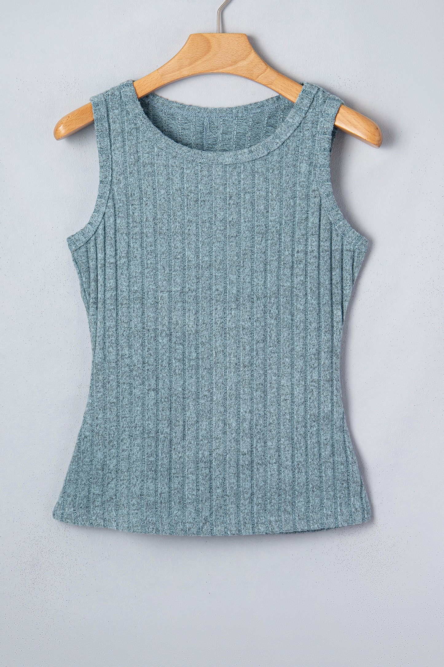 Phalaenopsis Slim Ribbed Mineral Wash Tank Top