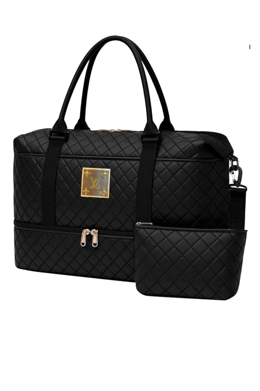 Upcycled Duffel Weekender Bag